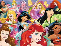 Cluiche Jigsaw Puzzle: Princess Party