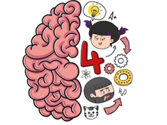 Cluiche Brain Test 4: Tricky Friends