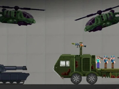 Cluiche Pixel Playground: War Sandbox