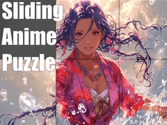 Cluiche Sliding Anime Puzzle