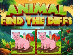 Cluiche Animal: Find The Differences