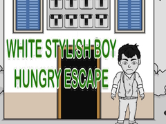 Cluiche White Stylish Boy Hungry Escape