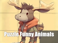 Cluiche Puzzle Funny Animals
