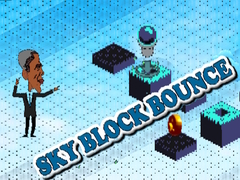 Cluiche Sky Block Bounce