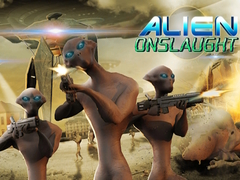 Cluiche Alien Onslaught
