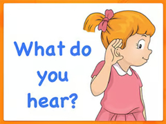 Cluiche Kids Quiz: What Do You Hear?