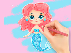 Cluiche Coloring Book: Enjoying Mermaid