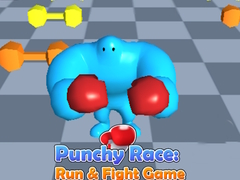 Cluiche Punchy Race: Run & Fight Game