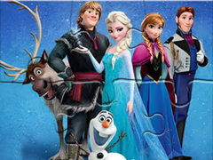 Cluiche Jigsaw Puzzle: Frozen Photo