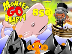 Cluiche Monkey Go Happy Stage 850