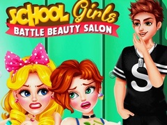 Cluiche School Girls Battle Beauty Salon