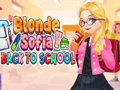 Cluiche Blonde Sofia Back to School
