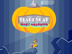 Cluiche FlappyCat Crazy Halloween