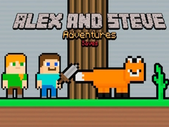 Cluiche Alex and Steve Adventures Saves