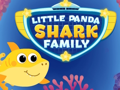 Cluiche Little Panda Shark Family