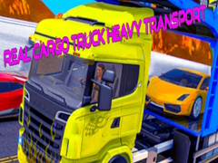 Cluiche Real Cargo Truck Heavy Transport
