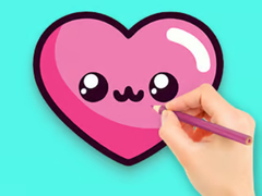 Cluiche Coloring Book: Lovely Heart