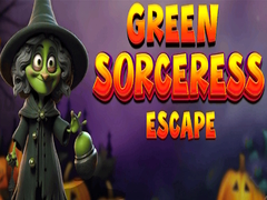 Cluiche Green Sorceress Escape