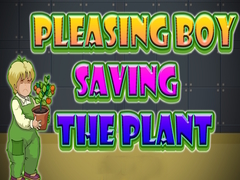 Cluiche Pleasing Boy Saving the Plant