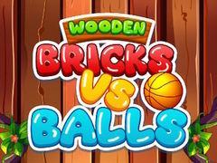Cluiche Wooden Bricks Vs Balls