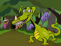 Cluiche Fun Monsters Jigsaw