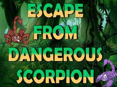 Cluiche Escape From Dangerous Scorpion