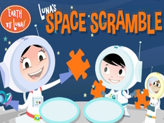 Cluiche Earth to Luna! Luna's Space scramble