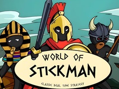 Cluiche World of Stickman Classic RTS