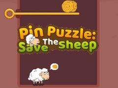 Cluiche Pin Puzzle: Save The Sheep