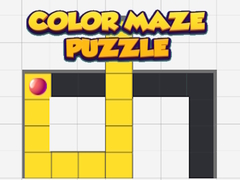 Cluiche Colored Maze Puzzle