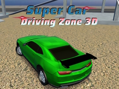Cluiche Super Car Driving Zone 3D