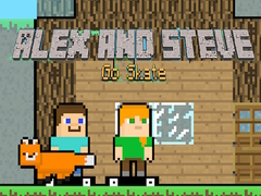 Cluiche Alex and Steve Go Skate