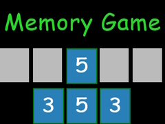 Cluiche Memory game