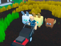 Cluiche Roblox: Lawn Mowing Simulator