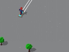 Cluiche Marvel Spider-Man: Snowy Skate