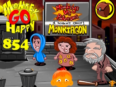 Cluiche Monkey Go Happy Stage 854