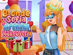 Cluiche Blonde Sofia Birthday Makeover