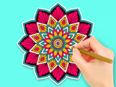 Cluiche Coloring Book: Mazy Flower