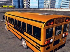 Cluiche Bus Park Driving