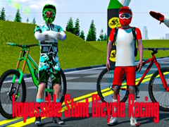 Cluiche Impossible Stunt Bicycle Racing