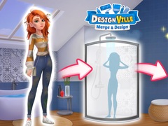 Cluiche Design Ville: Merge & Design