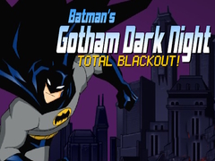 Cluiche Batman's Gotham Dark Knight total blackout!