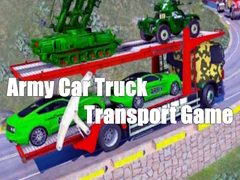 Cluiche Army Car Truck Transport Game