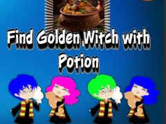 Cluiche Find Golden Witch with Potion