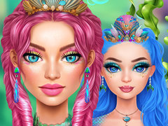 Cluiche Mermaidcore Makeup