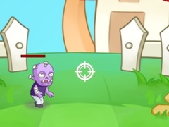 Cluiche Garden Defense Zombie Siege