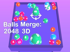 Cluiche Balls Merge: 2048 3D