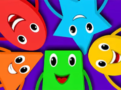 Cluiche Kids Quiz: Colorful Shaps