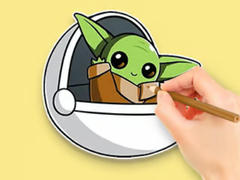 Cluiche Coloring Book: Master Yoda