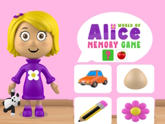 Cluiche World of Alice Memory Game